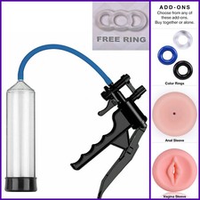 PROXTRA PROFESSIONAL VACUUM POWER PISTOL PUMP FOR MEN PENIS ENLARGER EXTENDER 9"