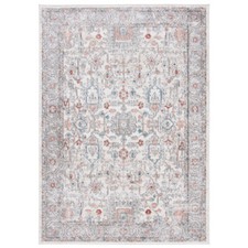 SAFAVIEH Oregon Collection ORE877F Grey / Ivory Rug