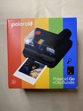 Polaroid Go Clip Bundle Instant 12MP Camera Kit, Gen 2 Black 