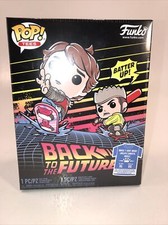 Funko Pop! Tees Back To The Future Marty T-Shirt (XL) & Pop! Figure Bundle New