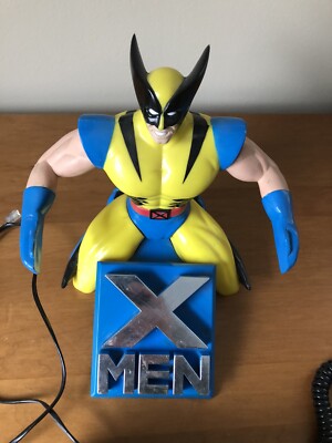 Vintage 1994 Marvel X-Men Wolverine Telephone Land-line. MFG By