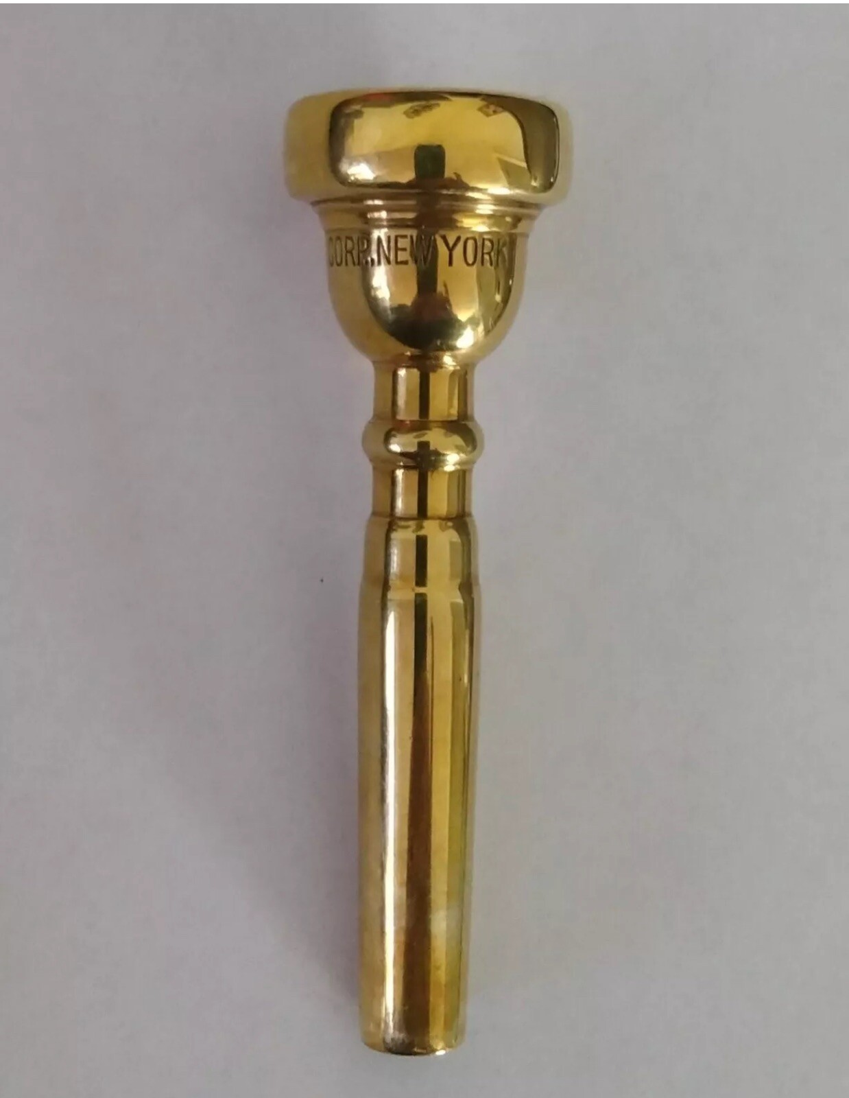 Gold Plated Bach NEW YORK 6C 1940’s Trumpet Mouthpiece *Nice eBay