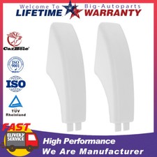 2 Pcs WB07K10043 for GE Range Oven Door Handle White End Cap WB07T10144 PS228368