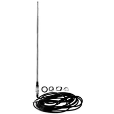 1965~1966 Chevelle Impala Rear Right Antenna Kit w/Cable & Mounting Hardware