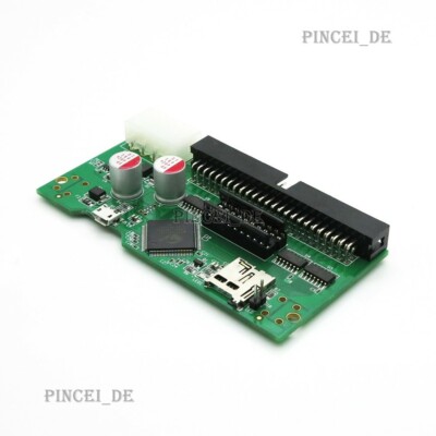 For New 3.5'' SCSI2SD SCSI Adapter With 50-Pin SCSI to SD Card Adapter Slot