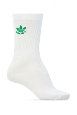 2 Paar Socken Stan Smith Crew 2er-Pack Adidas/weiß Junge Größe Junior Größe 2-4--4-6