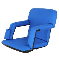 Stadium Seat Reclining Bleacher Chair Seat with 5 Assorted Positions Outdoor
