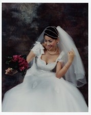 Wedding / Bride with Bouquet 8 x 10 Inch Lenticular 3-D Picture Great 3-D! New