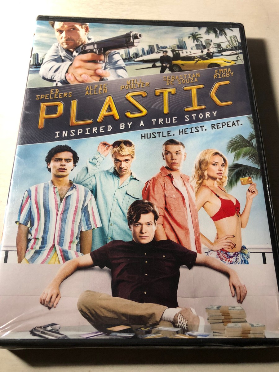 Plastic (2014) DVD NEW Sealed Action Crime Comedy Inspired By a