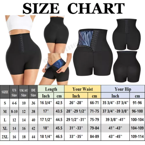 Sauna Leggings für Damen Jogginghose High Waist Kompressionsshorts Abnehmen Hot - Bild 36 von 43