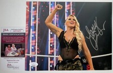 WWE NXT Lacey Evans Signed 8x10 Photo B Autograph Wrestlemania JSA COA