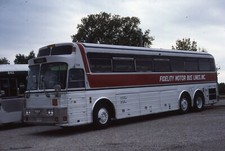 Original Bus Slide Charter Fidelity Motor Bus Lines #756 1986 #26