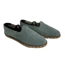 Sabah Aqua Blue Suede Slip On Shoes Women’s Size 37 US 6.5