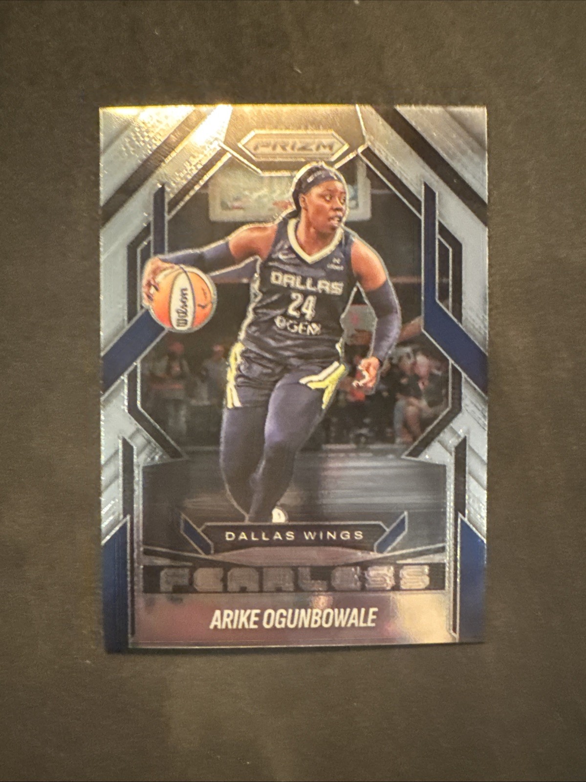 Arike Ogunbowale 2025 Panini Prizm WNBA Fearless #6 Dallas Wings