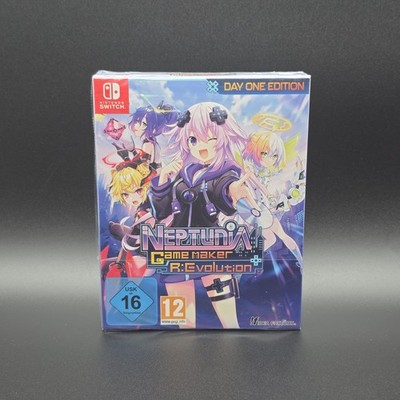 Neptunia Game Maker R:Evolution - Day One Edition - Nintendo Switch - Brandneu 