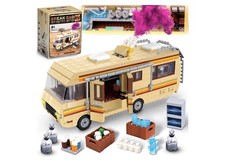 Building Block Set Breaking Bad Rv Camper Van Heisenberg Diy Model Set 986 Piece