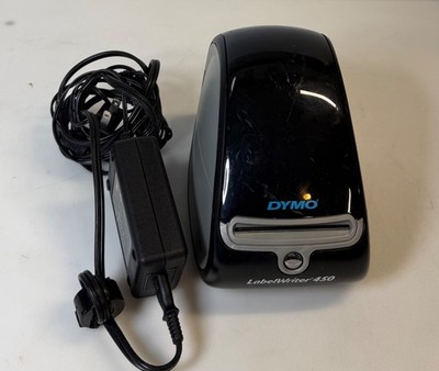 DYMO LabelWriter 450 1750110 Thermal Label Printer   Fully Tested w/ Power Suppl