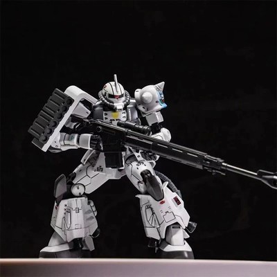 【限定】URAWA G3×TATコラボ　ホワイト HG 1/144 White Wolf Zaku II Matsunaga Shin Model Kit with Decals