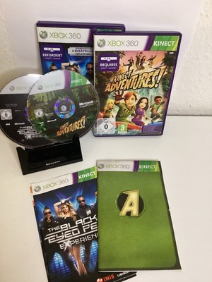 Kinect Adventures Plus The Black Eyed Peas Experience ,komplett In Gutem Zustand