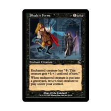 WOTC MtG Torment Shade's Form (C) (Foil) EX