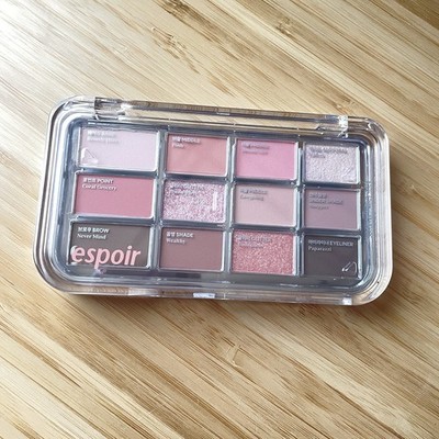 ESPOIR Eye Core Palette Posh Coral 9g 12-Pan Eye Shadow Matte Shimmer Glitter