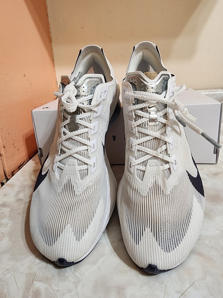 Women Size 8.5 ZoomX Vaporfly Next% 4 FK Running White Obsidian