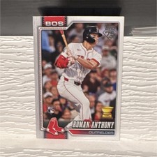 2026 Topps Series 1 Roman Anthony #189 RC Boston Red Sox Base Baseball Card