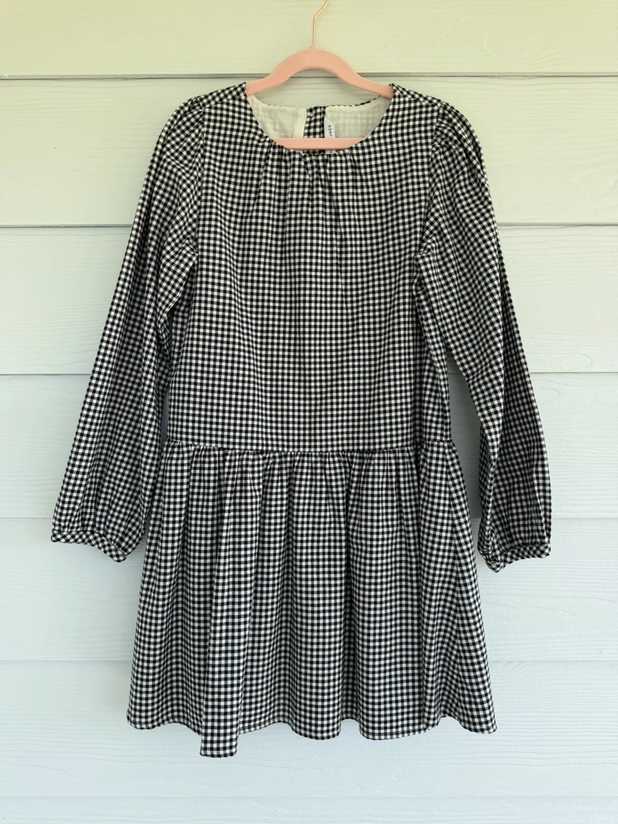 knee length dresses for ladies Janie & Jack Cream & Gold Long Sleeve Sweater Dress with Ruffle Details Down Front and On Wrist/Neck. Size 18-24M