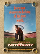 The Waterboy Adam Sandler ORIGINAL UK Cinema Quad FILM POSTER  100cm x 76cm