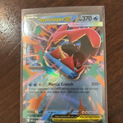Pokémon TCG Mega Feraligatr Ex 043/217 Ascended Heroes Mint