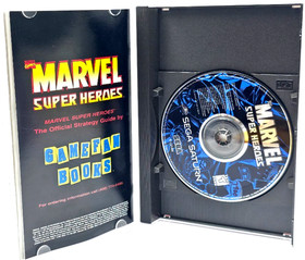 Marvel Super Heroes (Sega Saturn, 1997) Complete w Reg Card