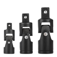 1/4 3/8 1/2in Drive Swivel Impact Universal Joint Socket Set Adapter Tool Set