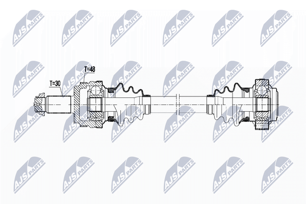 NEU - NTY NPW-BM-107 Antriebswelle FüR BMW-image