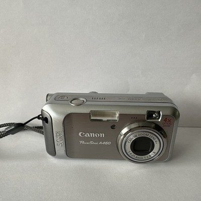 Canon PowerShot A460 Digital Camera 4x Optical Zoom Silver | eBay