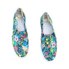 Keds x Rifle Paper Co. Garden Party Double Decker Slip-On Sneakers Size 7.5