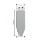 Thickly Padded Ironing Board Cover - Resistant to Burns and Stains UK