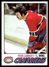1977-78 Topps Yvon Lambert Montreal Canadiens #151