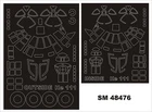 Montex SM48476 Heinkel He-111H-3  1/48 mask