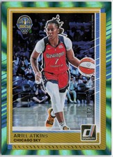 2025 Donruss WNBA #74 Ariel Atkins Teal Laser #/125