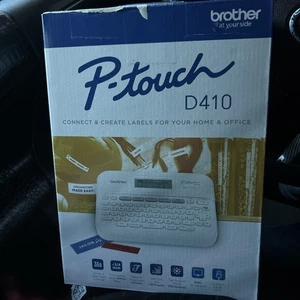 Brother P-touch PT-D410 Maison Bureau fabricant d'étiquettes PTD410 18mm 3/4" / AC CHARGER