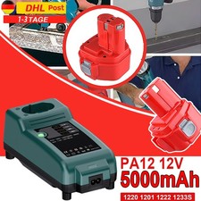 4x 5000mAh Ersatzakku für Makita 12V (1220-1235F/6270D) - 192598 kompatibel