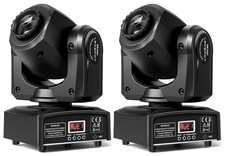 Luces de DJ luz de Escenario LED con 8 Colores y Gobos para Fiesta Disco Show