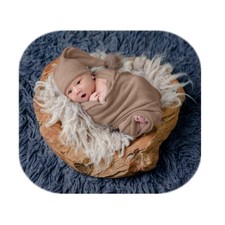 Newborn Baby Photography Props Boy Girl Sleepy Hat Fabric Wrap Blanket Potato