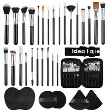 Makeup Brushes 32 Pcs Makeup Kit, Travel makeup brush set, Portable makeup br...