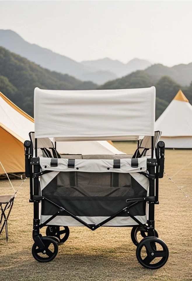 Mountain Bike, Baby Stroller, Seat and Lie Down, Quadruplets, Camp Car for Four - Image 2 of 4