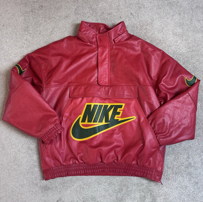 Supreme Nike Leather Anorak | eBay UK