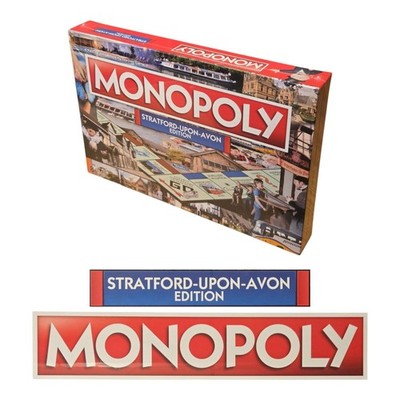Hasbro Monopoly Stratford-Upon-Avon Edition. Nagelneu, versiegelt, neuwertig