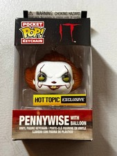 Funko Pocket Pop IT Pennywise Keychain Pick One Hot Topic Walmart Beaver Hat Lot