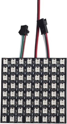 RGB LED Matrix 8x8 64 Pixel Legierungsdraht 5050SMD Beleuchtung