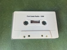 Original Cub Cadet Garden Tractor Dealer Radio Advertisement Cassett Tape